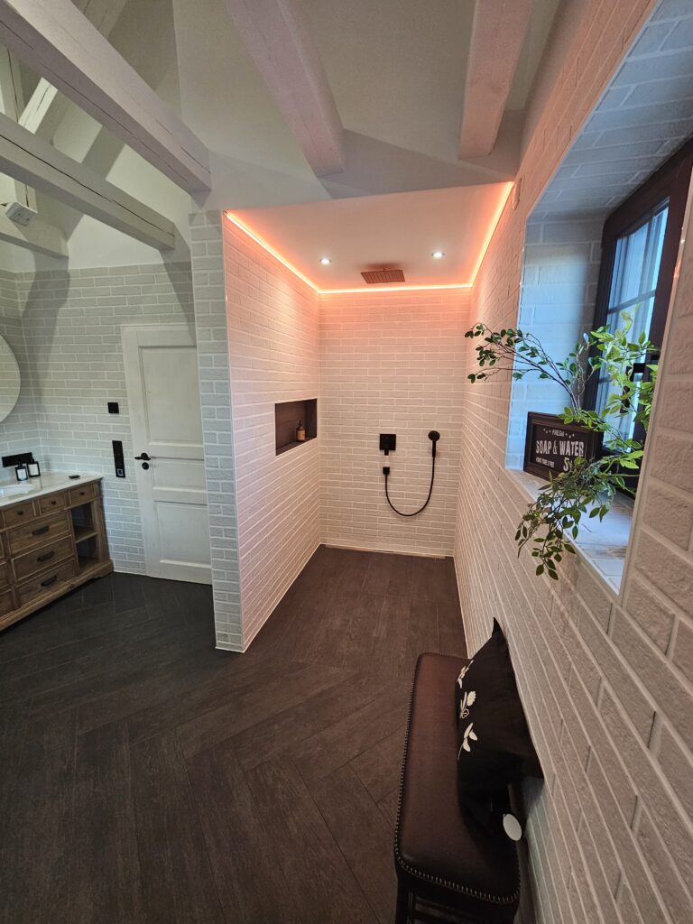 Badezimmer renovieren nachher Raumform