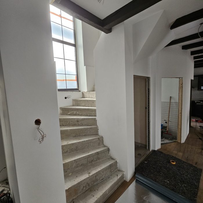 Treppe zwischenstand